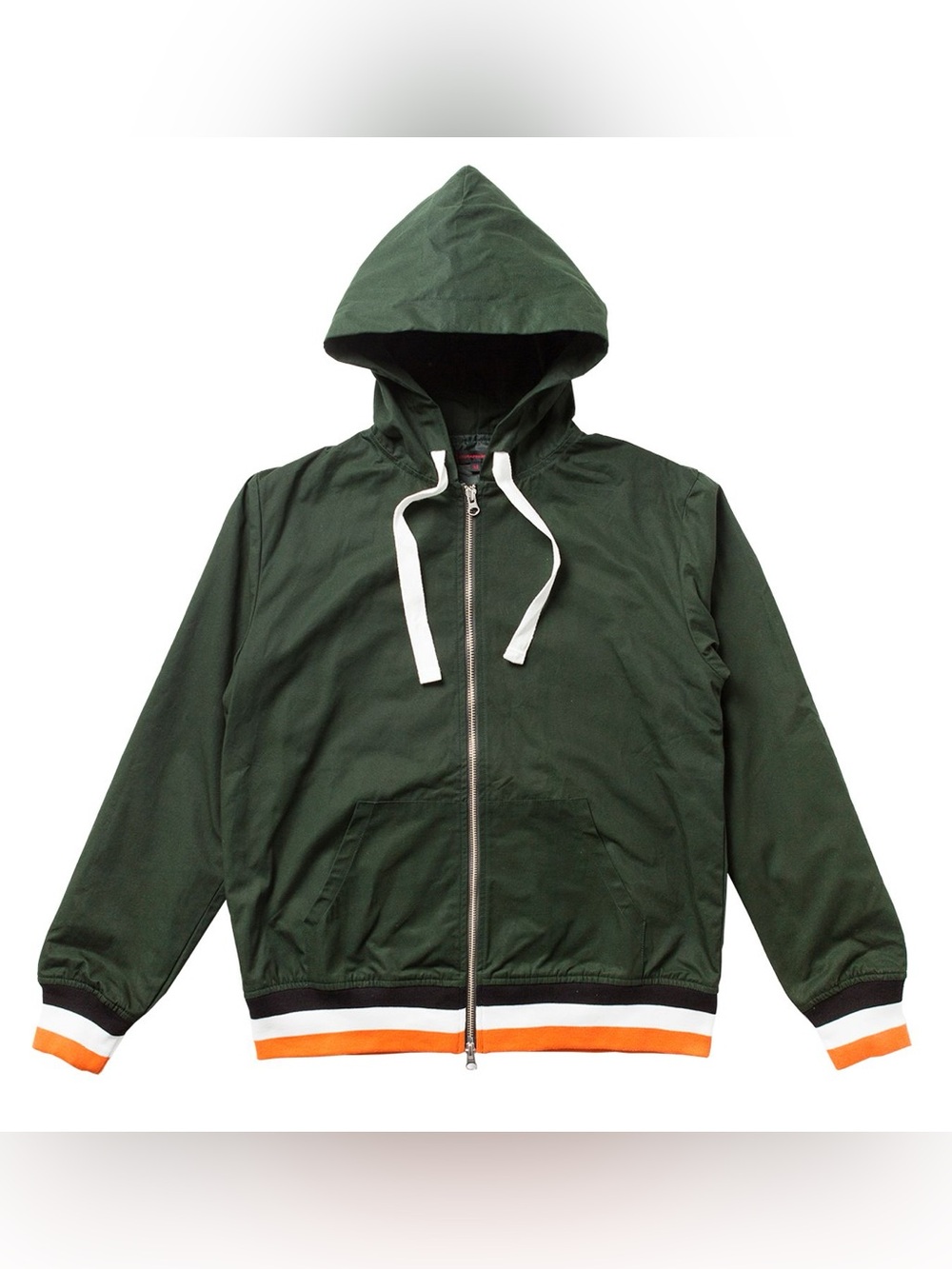 Clot apparel men’s military zip up jacket